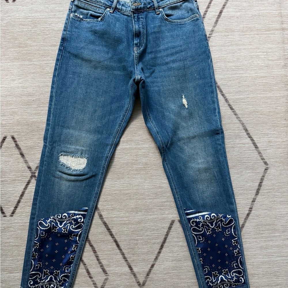 Scotch & Soda Denim Women's Jeans with Patchwork